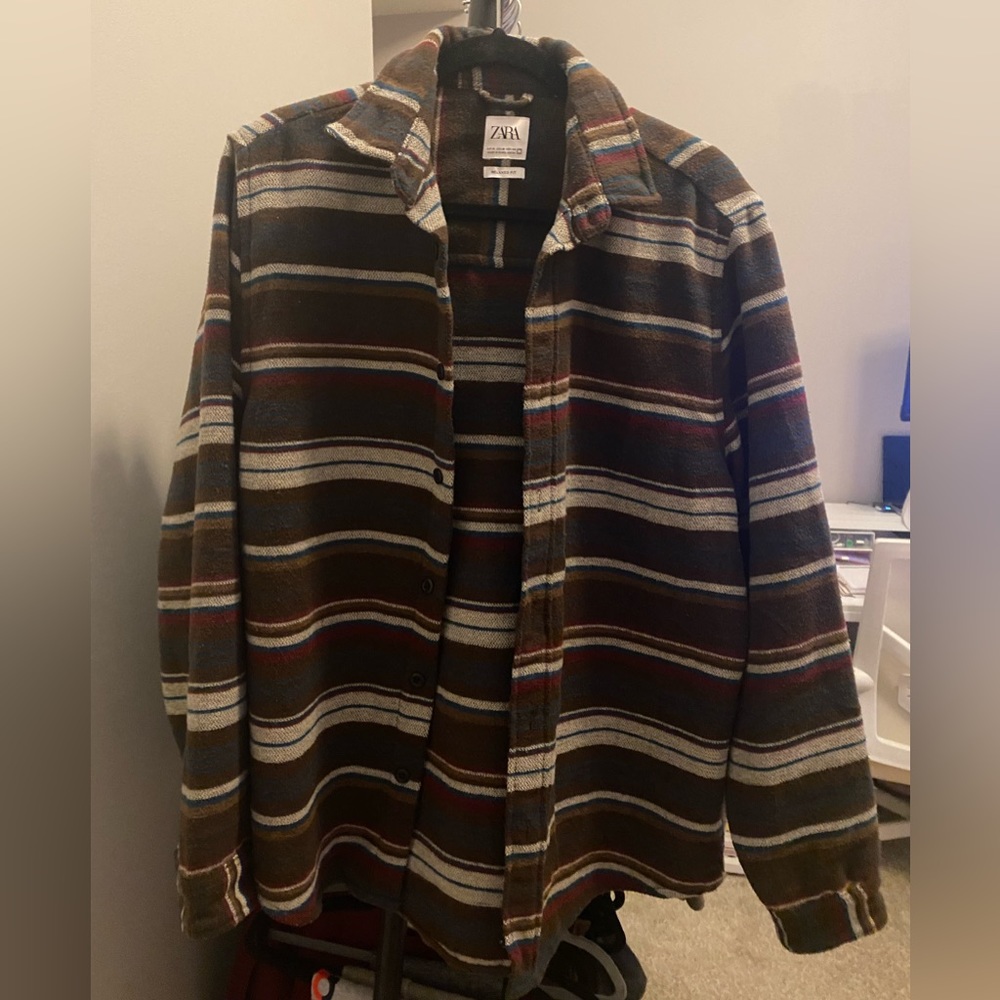 Zara Men’s Shirt Jacket